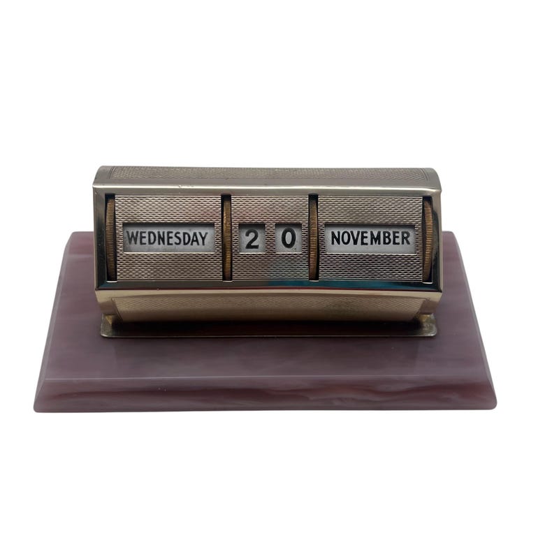 Vintage Desk Calendar - Etsy UK