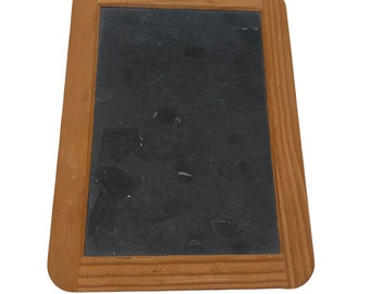 Vintage Small Slate Chalkboard- Blackboard - Kitchenalia - Home Decor