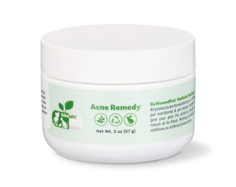 Pet Acne Remedy for Cats & Dogs | Natural Blackhead Treatment | Holistic, Organic, Non-GMO | ReNewedPet®