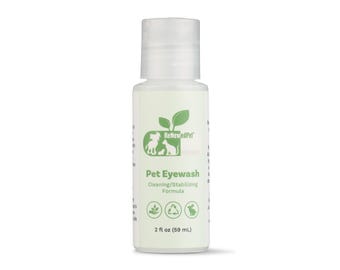 Colutorio natural para perros y gatos / Limpiador ocular orgánico, elimina manchas de lágrimas, cuidado ocular diario suave / Aprobado por veterinarios holísticos