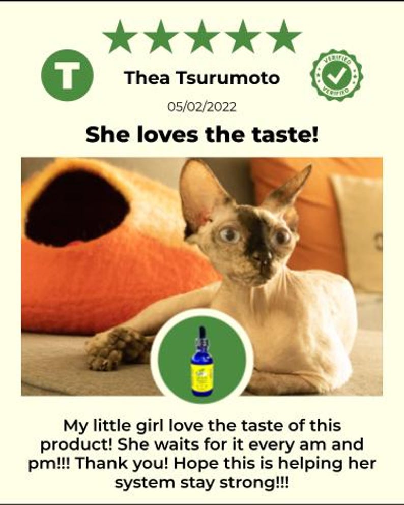 Extra Large Liquid Pet Vitamin C: Natural Vegan Formula image 12