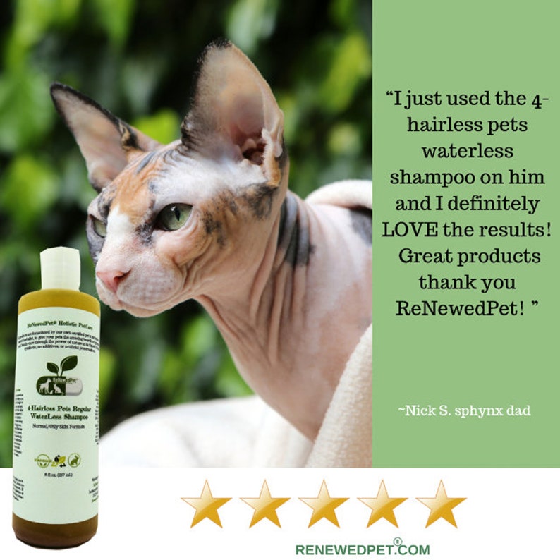 4HAIRLESS CATS Regular Grooming Kit Normal / Oily Skin Etsy España