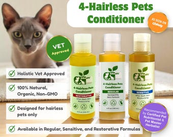 Hairless Pet Conditioner | All-Natural, Holistic Skin Care