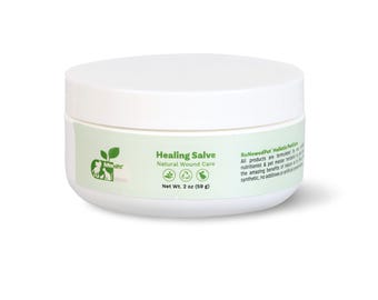 Extra Large Healing Pet Salve – Organic Natural Paw, Skin & Coat Care for Cats and Dogs
