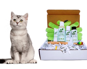 4-FURRY-CATS *Sensitive Grooming Kit *sample* For: Sensitive/Dry Coat/Skin