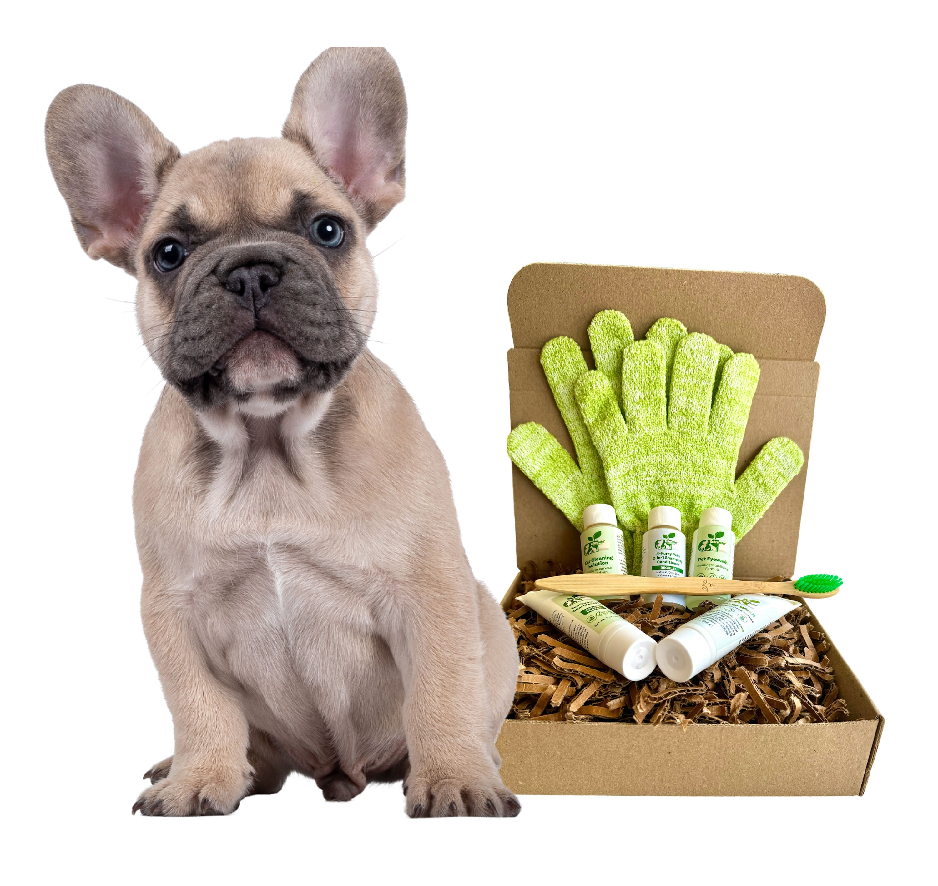 4-FURRY-DOGS *regular Grooming Kit *sample* For: Normal/oily Coat