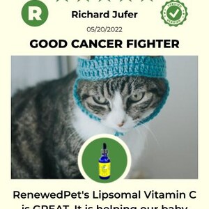 Extra Large Liquid Pet Vitamin C: Natural Vegan Formula image 11