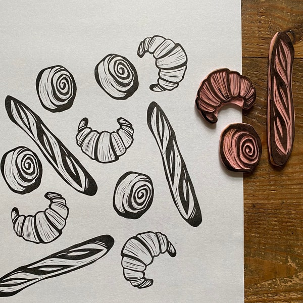Custom Bread Stamp Etsy