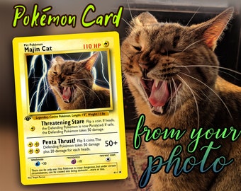 Custom Pokémon Card from PHOTO