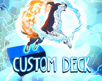 Full Custom Playable Pokémon Deck featuring you and your pets!