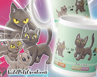 Cat Evolution Mug