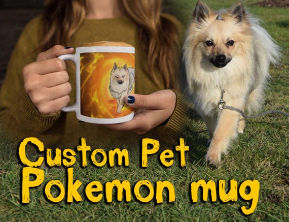 Custom Pet Pokemon Mug Etsy New Zealand