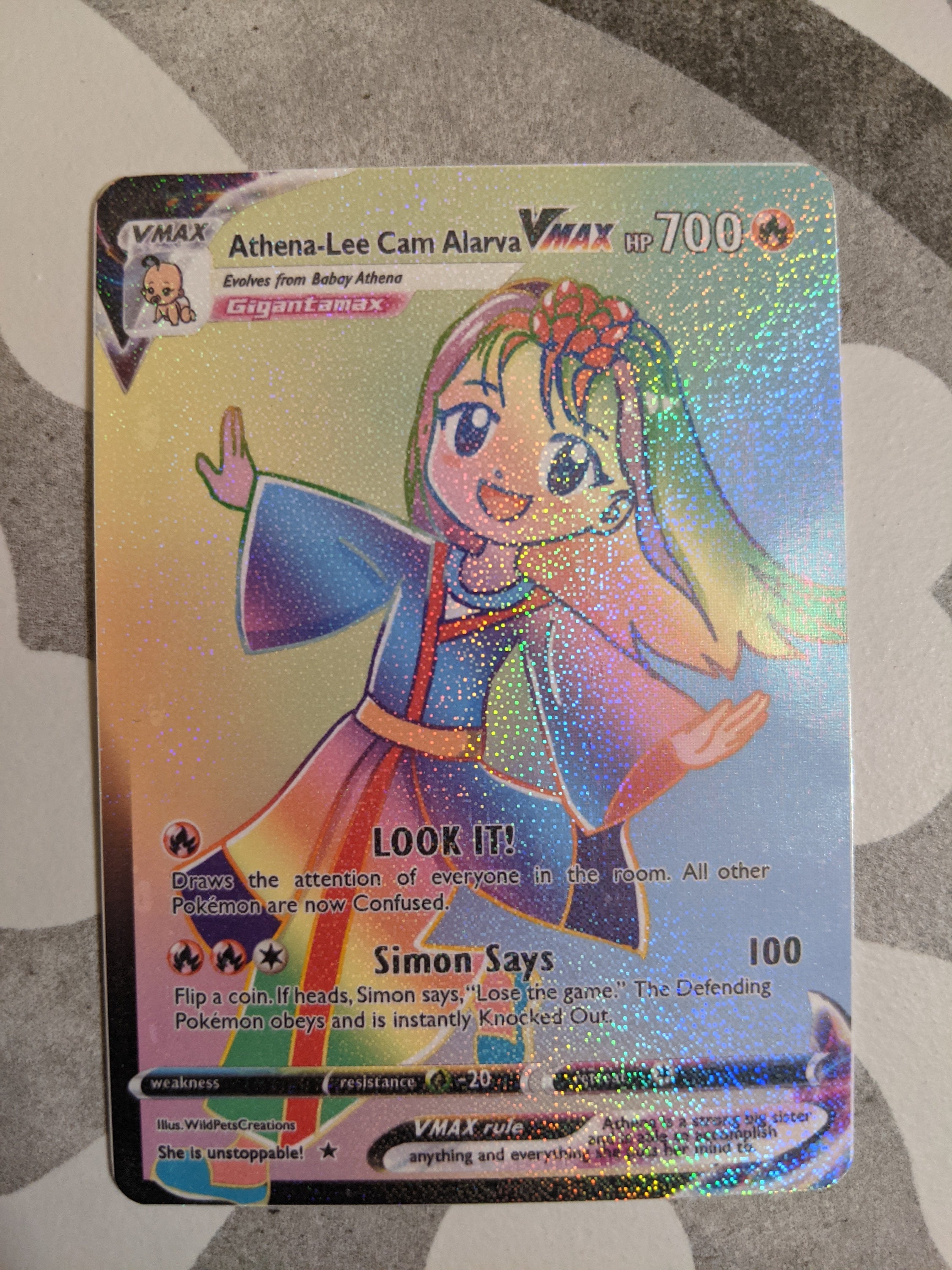 Holographic Pokémon Card
