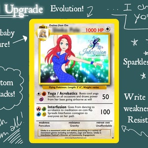 Pessoas como cartas de Pokémon!