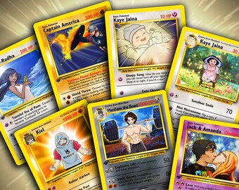 pokemon people cards People as Pokemon Cards!