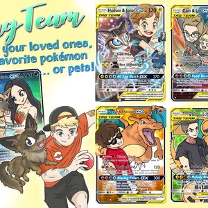 Des personnages sous forme de cartes Pokémon image 4