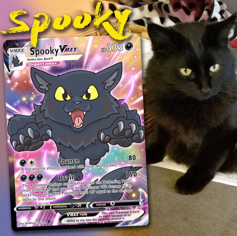 Custom FULL ART Pokemon Card Etsy