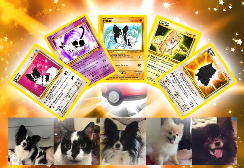 your Pet as a Pokemon card image 3