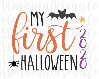 First Halloween Svg Etsy