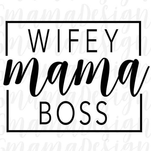boss babe Instant Download use with Cricut & Silhouette laptop decal size Mom boss cut file boss mama SVG