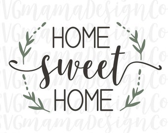 Download Home Sweet Home Svg Etsy