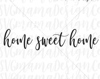 Home sweet home svg | Etsy