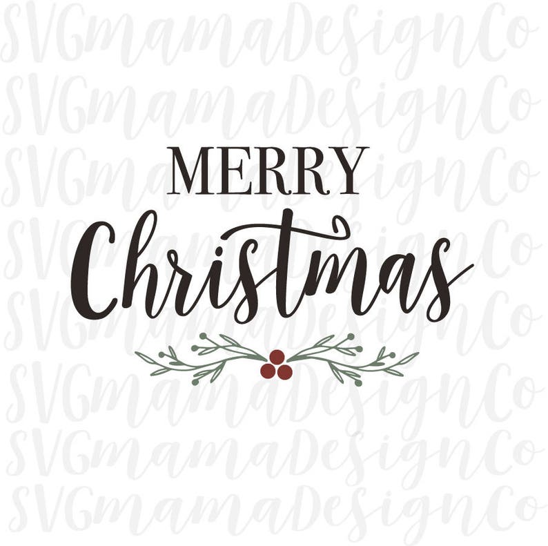 Download Merry Christmas SVG Rustic Sign Decor Vinyl Cut File for ...