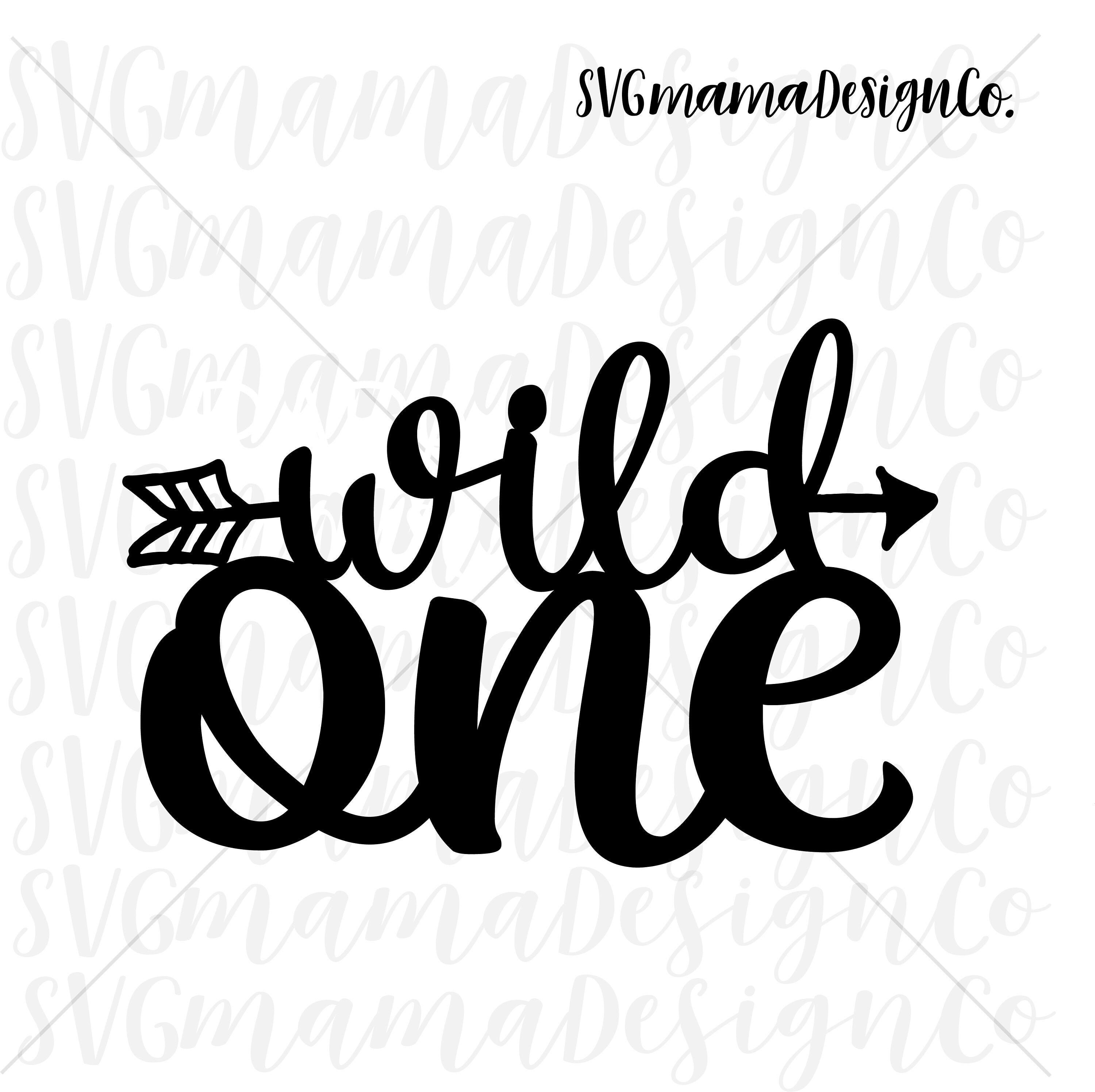 Wild One Cake Topper SVG Laser Cut File Etsy Hong Kong