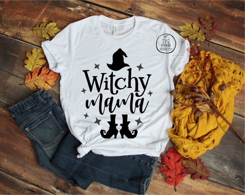 Download Witchy Mama Halloween SVG Vector Image Cut File for Cricut ...