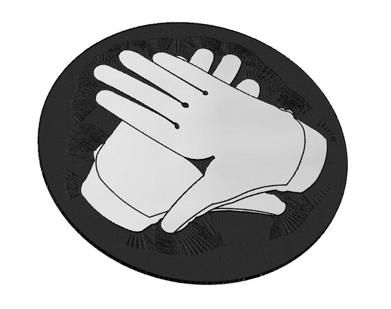 Football Gloves Blank SVG Futbol Soccer NFL Ncaa College | Etsy