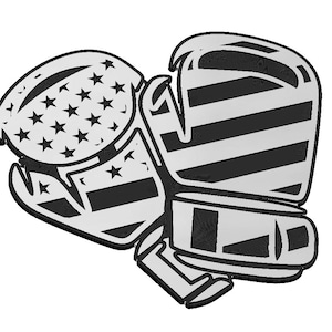 Bandera americana guantes de boxeo SVG, Deportes, Juegos Olímpicos, Lucha, Mayweather, tyson, Puño, Vector, Grabado láser, CNC, Cricut, Glowforge