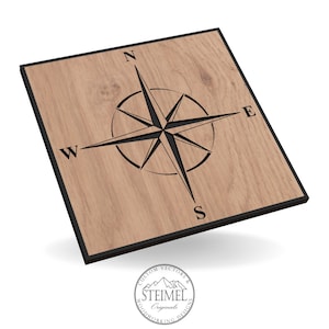 Kompass, Navigation, Richtung, Kompassrose, Norden, Süden, Osten, Westen, SVG, Lasergravur, CNC, Cricut