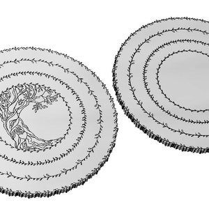 Stammbaum Rohling SVG, Laub, Dekoration, Fotos, Kinder, Großeltern, Vektor, Lasergravur, CNC, Cricut, Glowforge