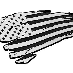 War Torn American Flag Sign SVG, Military, USA, America, Veteran, Memorial, Patriot, Vector, Laser Engraving, CNC, Cricut, Glowforge