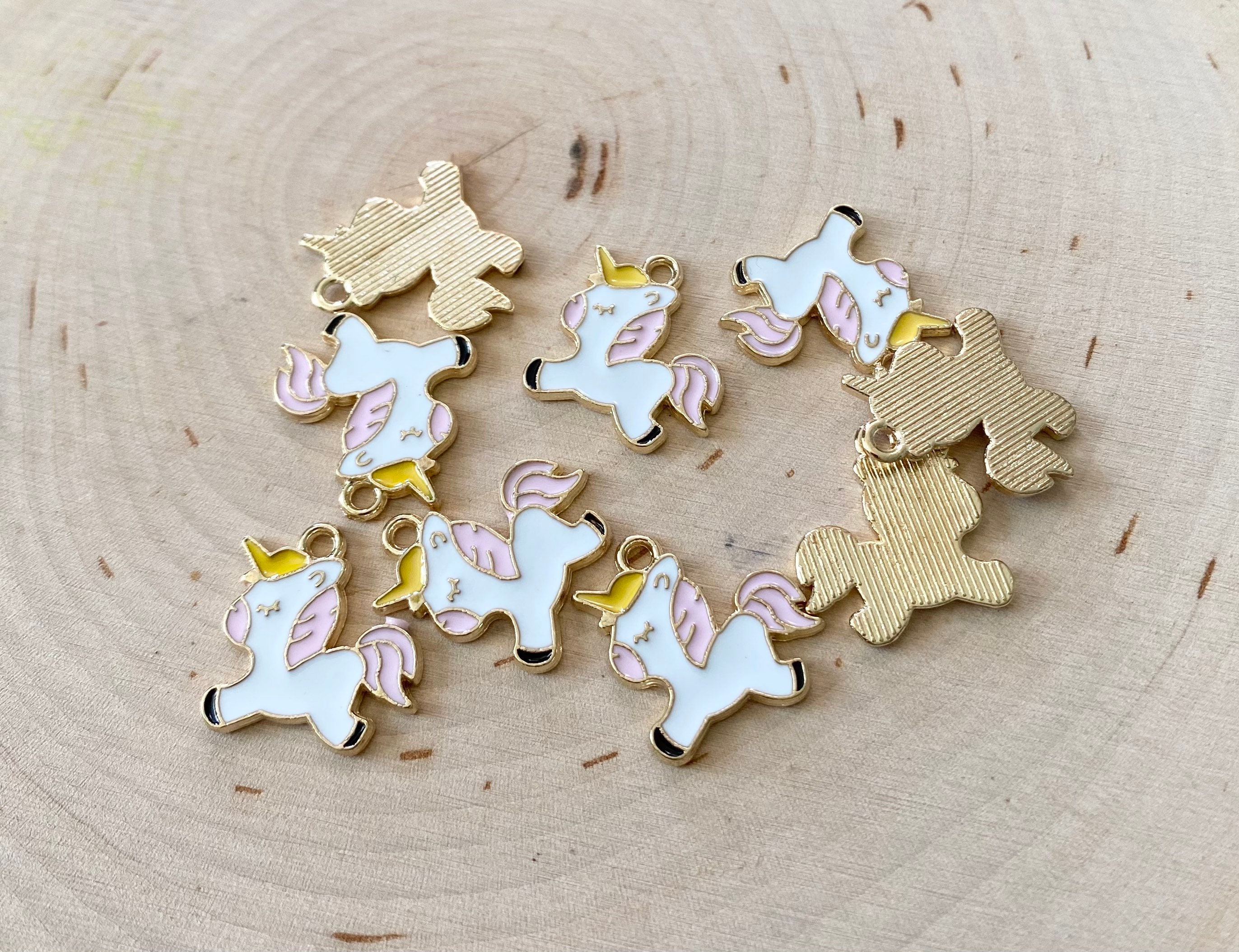 Unicorn Charm Pendant for jewelry making Necklace bracelet Etsy