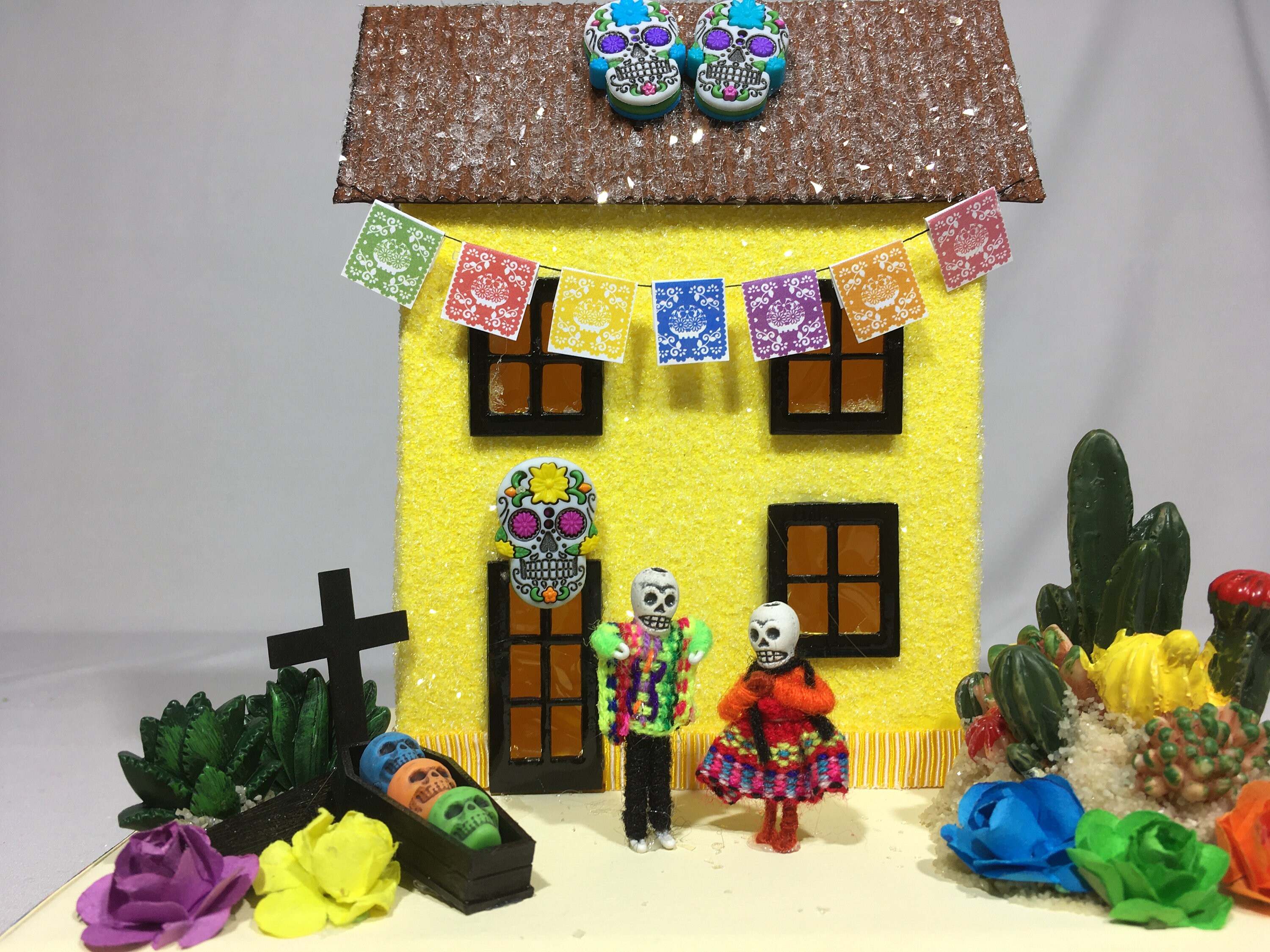 mexican day of the dead dolls