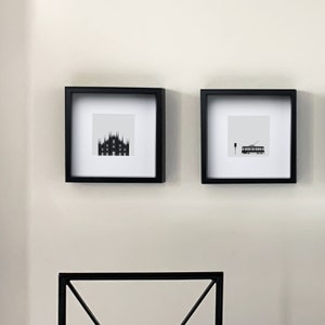 cartèa - FRAME - gift idea - 25x25 with 12x12 print - Milano Series