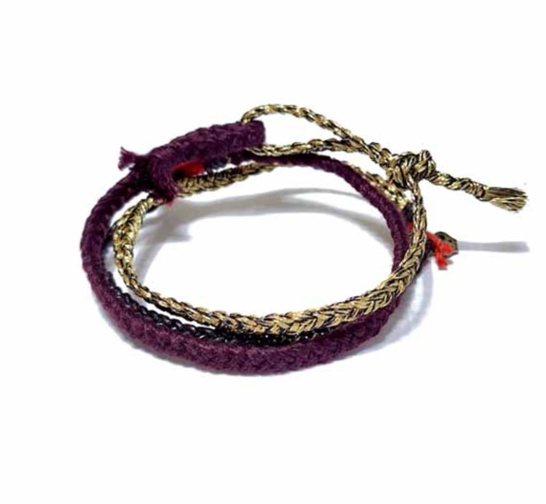 CCNMADE Mixed Daily Wish Thread Bracelet Gift for Mom Girlfriend ...