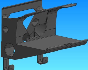 Estante para CPAP Premium sin taladros ResMed AirSense, AutoSet, 10. ¡El original! Fácil instalación de la tira Command. Tiras Command incluidas.