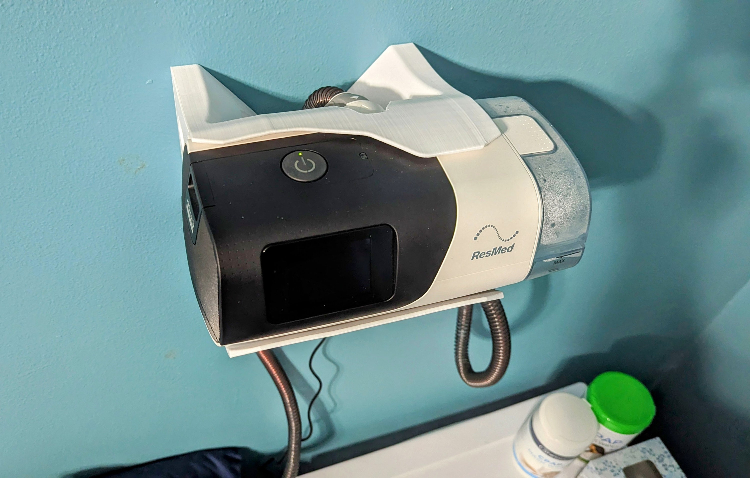 Halterung ResMed AirSense 10 für Bettrahmen Halterung ResMed AirSense 10 für Bettrahmen