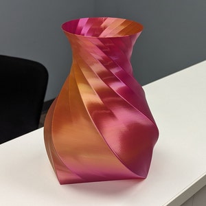 Hermoso centro de mesa luminoso para bodas, descarga digital, decoración interesante, jarrón. Para impresión 3D. No se enviará ningún artículo físico.