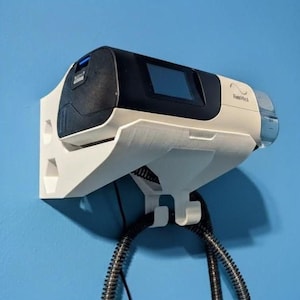 Premium Wall Mount ResMed AirSense 11 CPAP, AirCurve 11 Bipap, Autoset, Easy Install! Holds secure at home, in your RV, or on your boat!