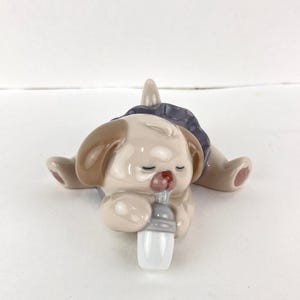 Amazon.co.jp: LLADRO リャドロ ＊ NOSY PUPPY Figurine No