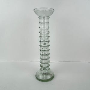 La Mediteranea Recycled Glass Candle Holder Bud Vase