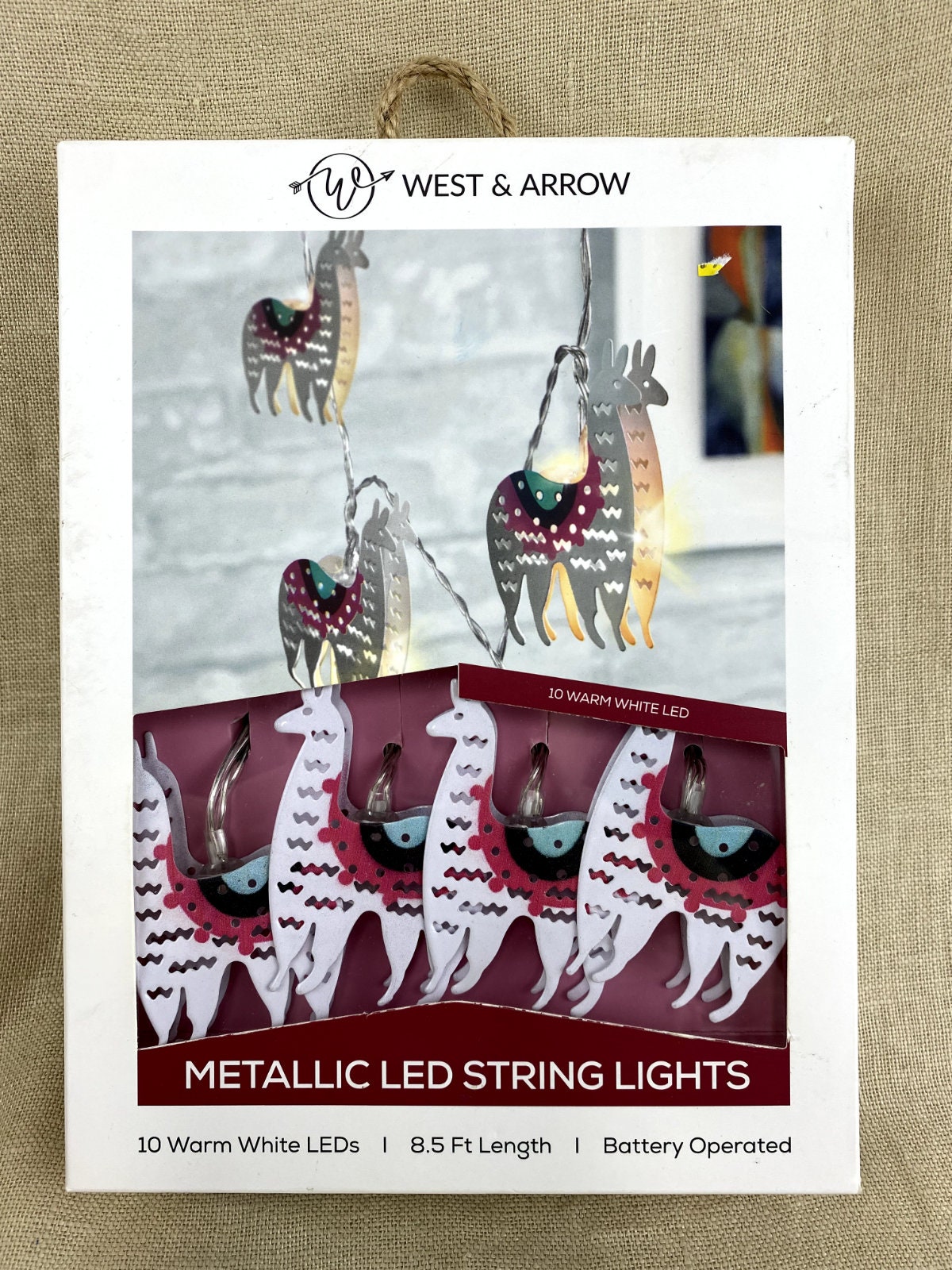 Llama string lights deals