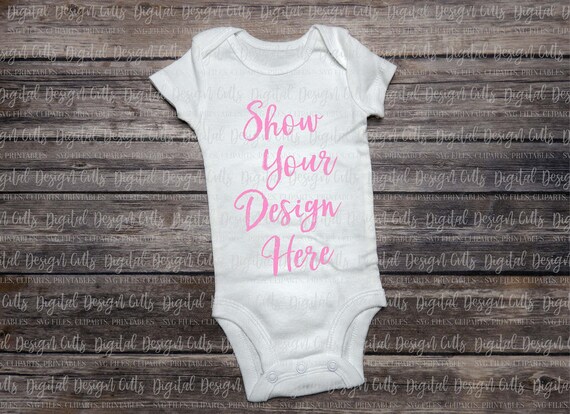 Download Blank White Baby Onesie Mockup Newborn Onesie Mockup Carters 2562634 Mockups Free Psd Templates