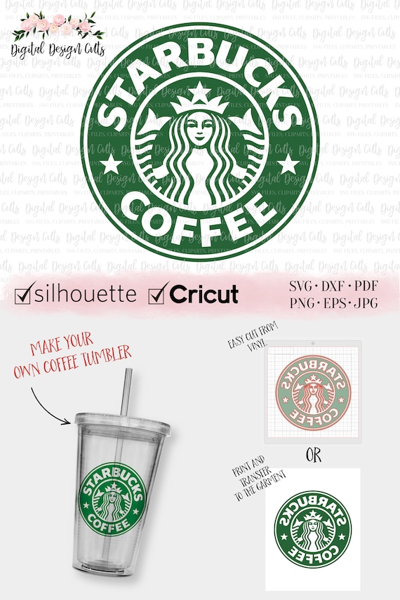 Starbucks Coffee Svg Cutting File Starbucks Logo Svg Etsy