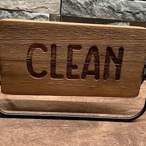 Rustic Open Closed Wooden Flip Sign - Handcrafted Business Signage - Etsy