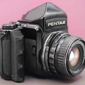 【美品】ペンタックス67用グリップ 6x7・ 67用 木製グリップ PENTAX ペンタックス | 近江寫眞機店