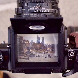 Pentax 67 6x7 Waist Level Viewfinder - With Magnifying Biconvex